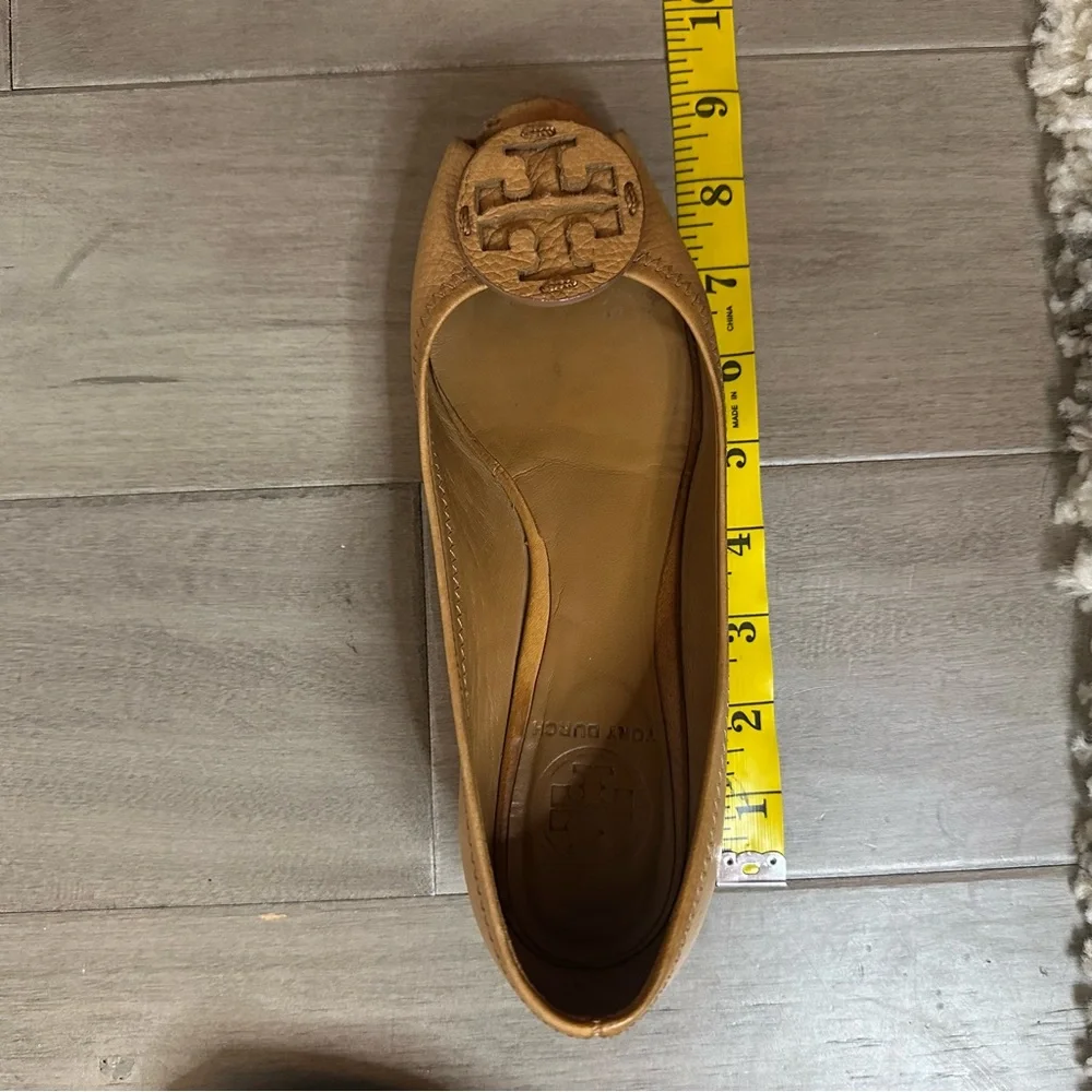 Tory Burch Sally Wedge Shoes Tan